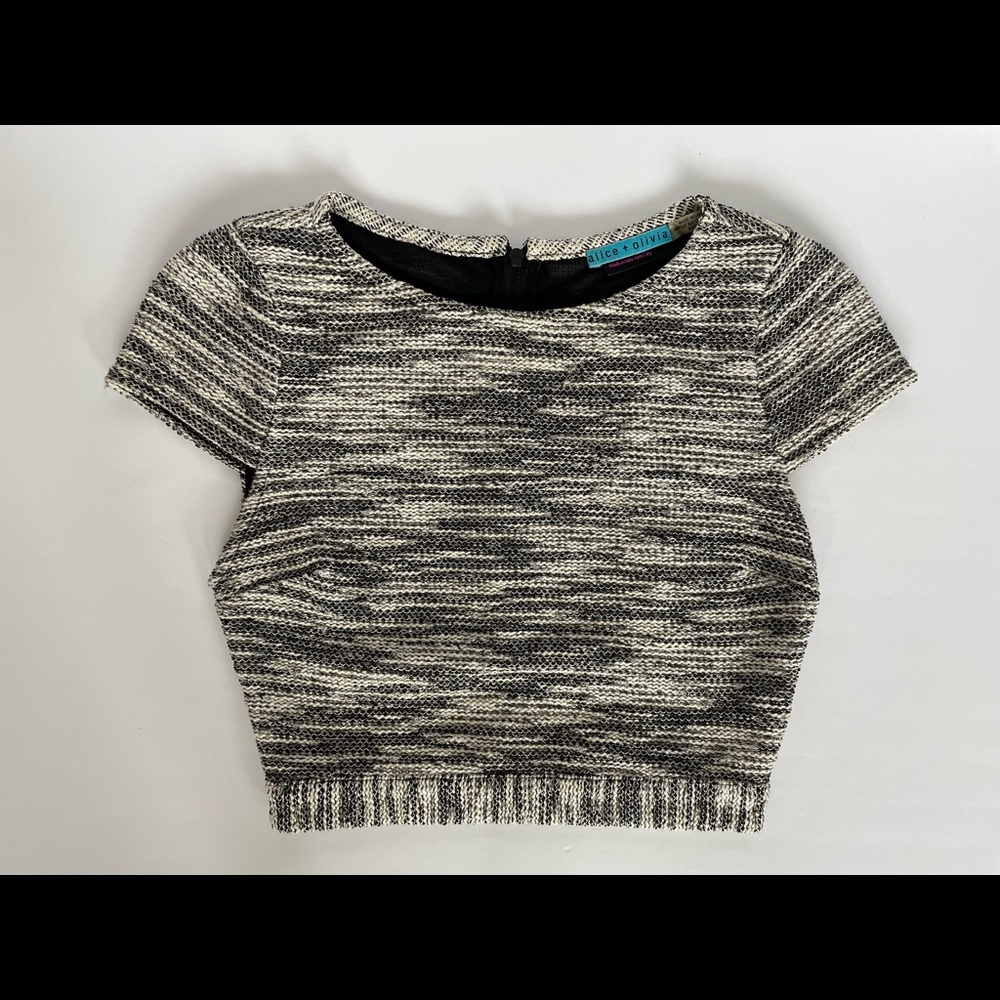 Alice and Olivia cropped top